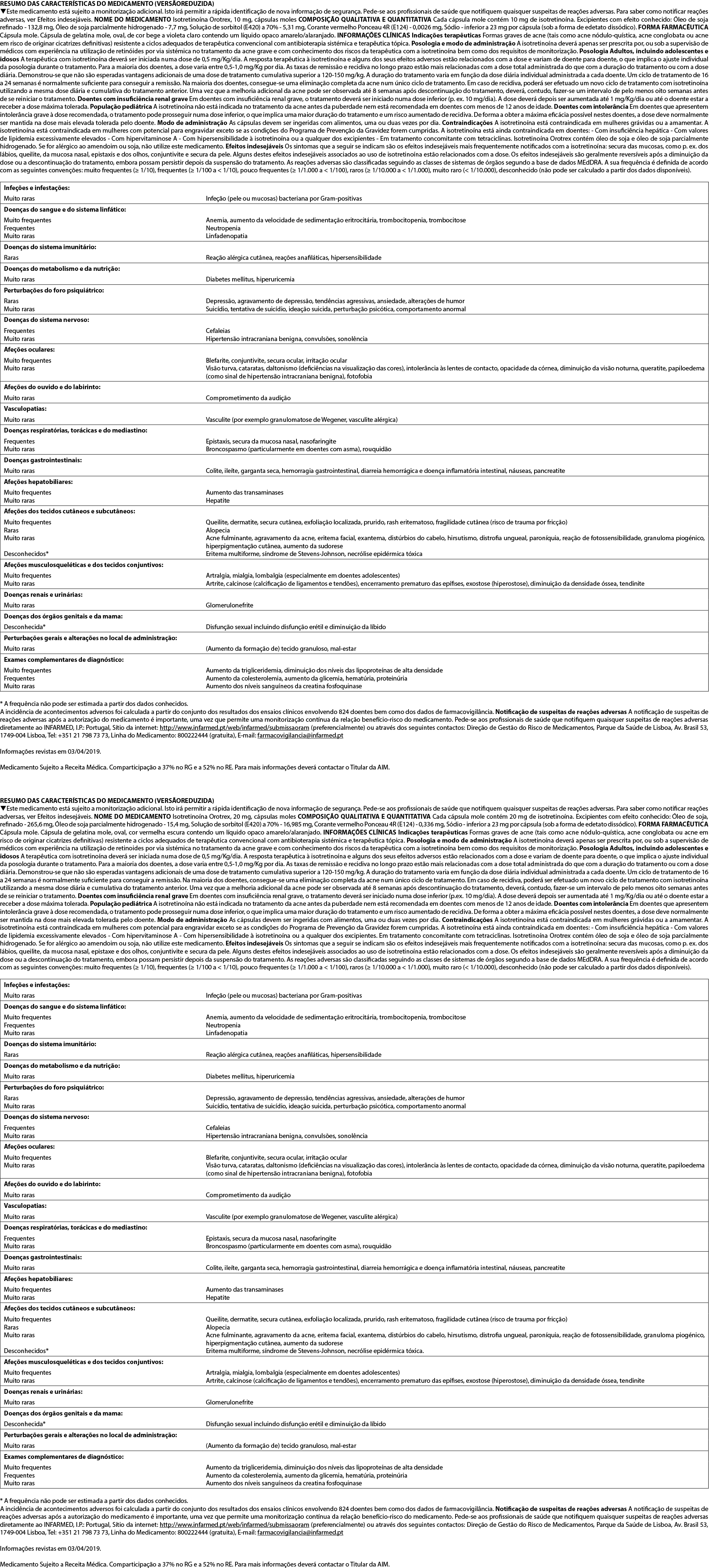 Rcm Orotrex